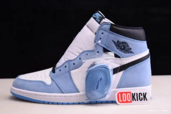 Cheap AIR 555088-134 BLUE WHITE 1 RETRO JORDAN BLACK HIGH UNIVERSITY 0327